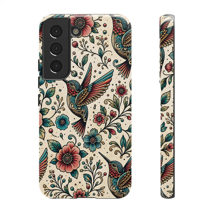 Retro Hummingbird Tough Case