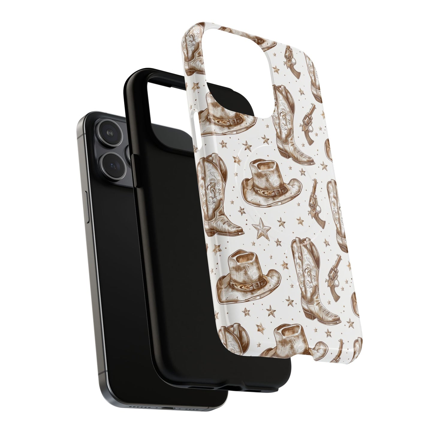 Brown Boots Magnetic Case