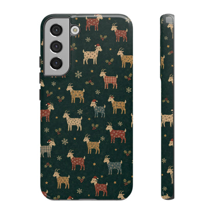 Yuletide Goats Tough Case