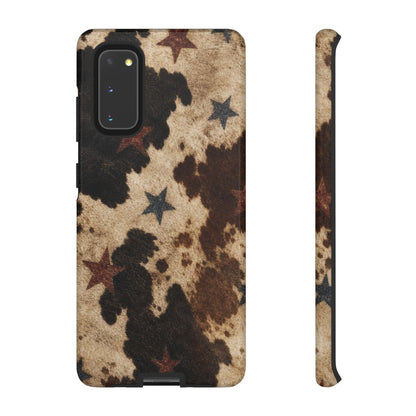 Stars And Cowhide Tough Case