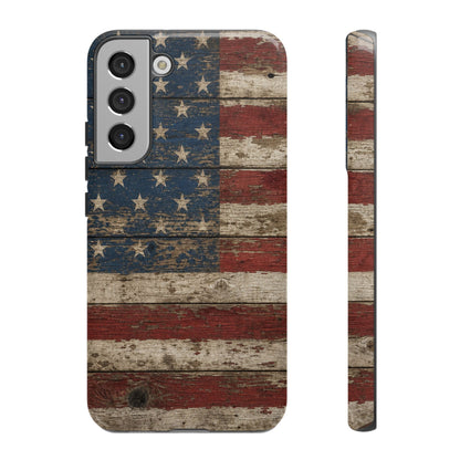 Barnwood Flag Tough Case