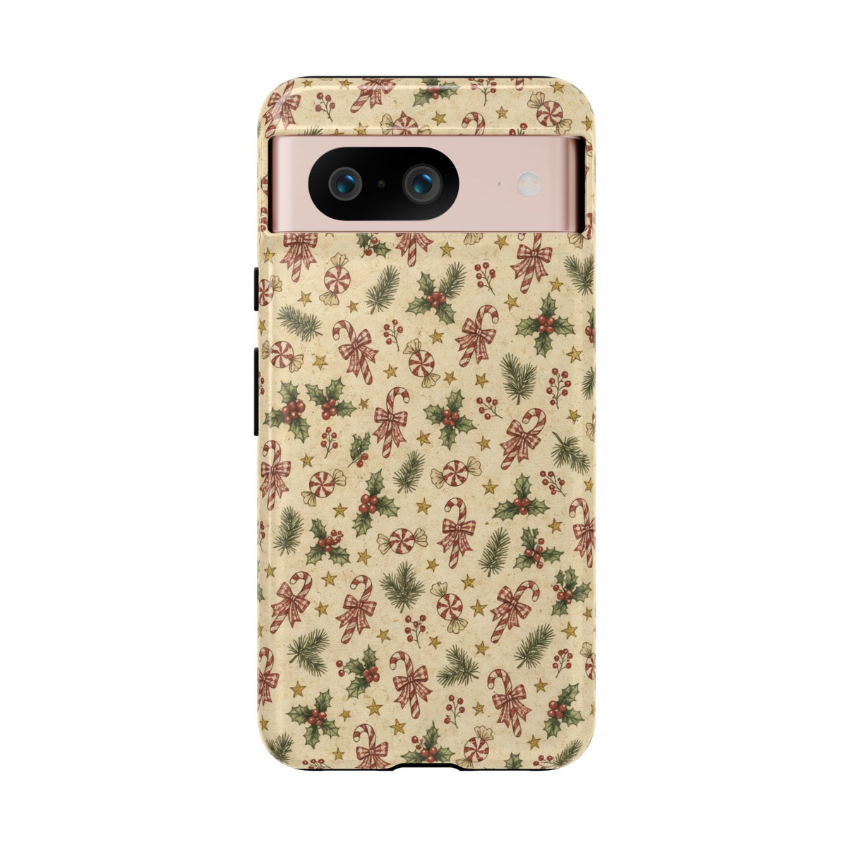 Candy Cane Gingham Tough Case