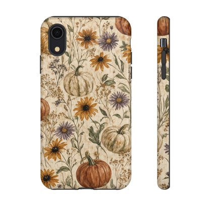 Pumpkin Wildflower Tough Case