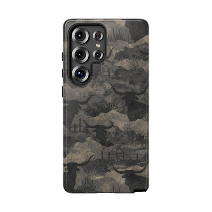Camo Longhorns Tough Case