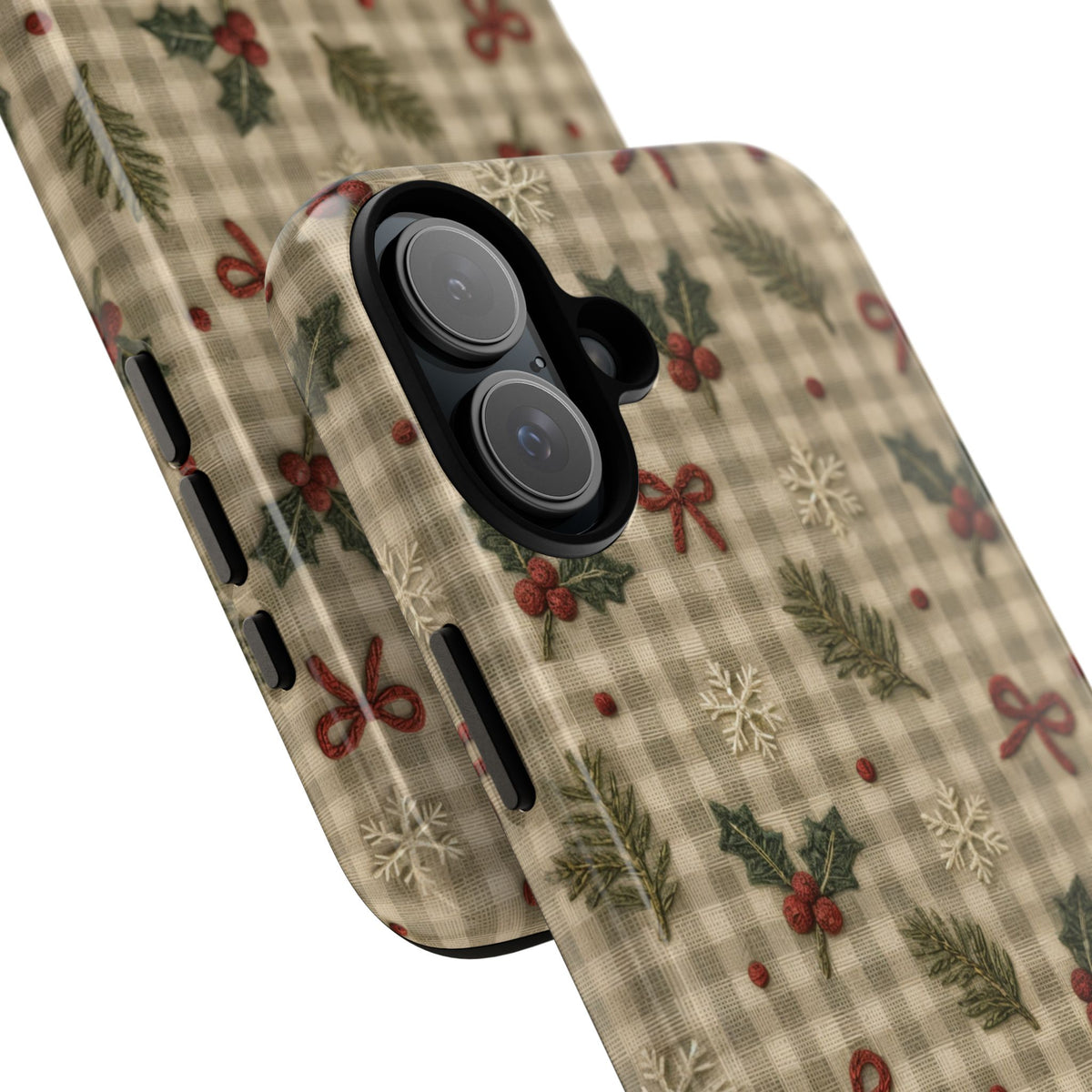 Gingham Holly Tough Case