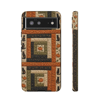 Halloween Quilt Tough Case