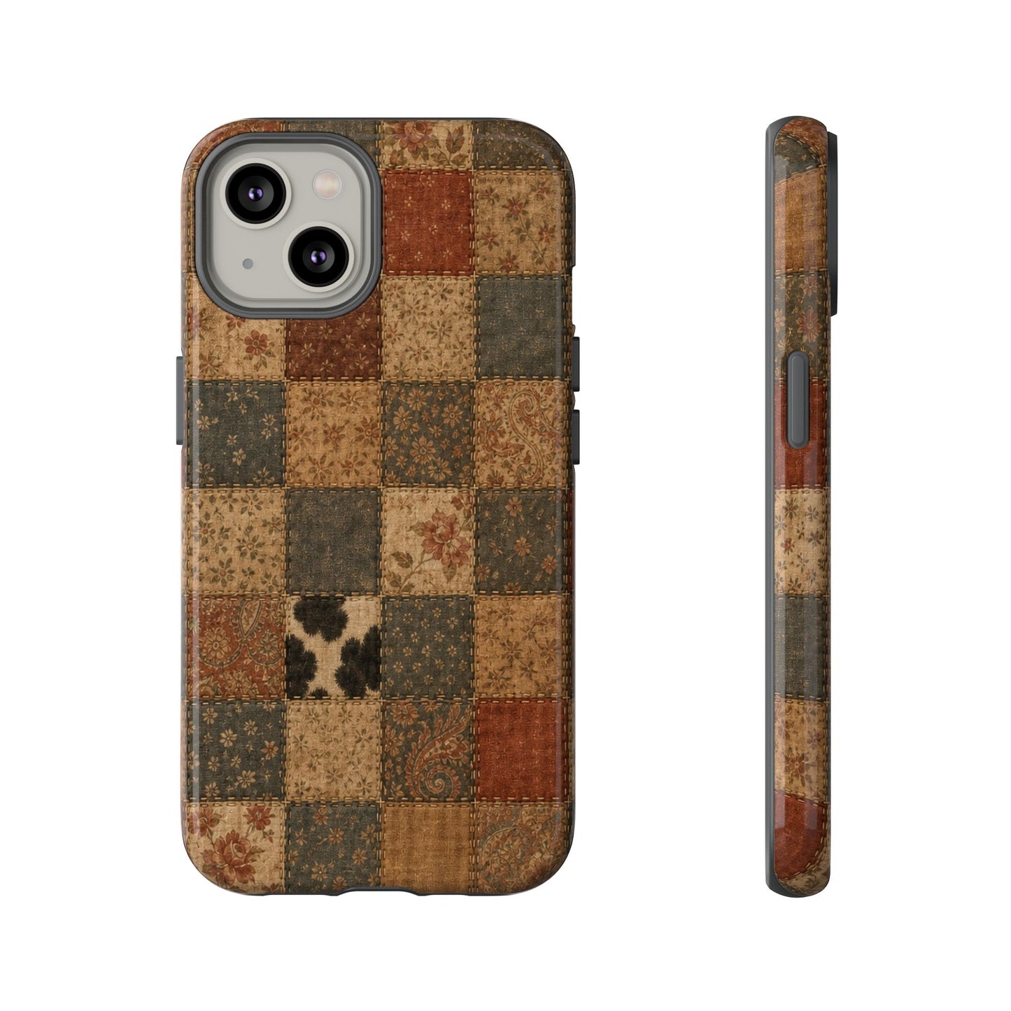 Rustic Patchwork Tough Case