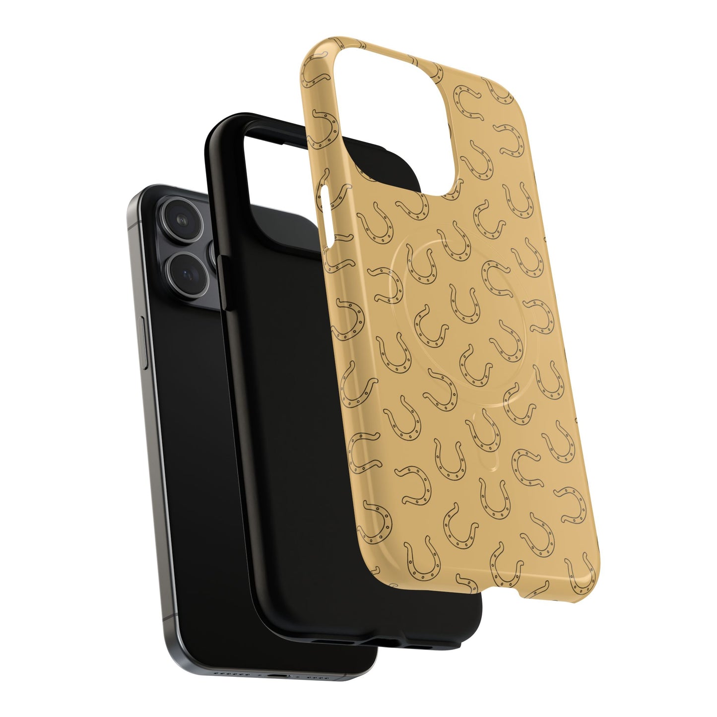 Mustard Horseshoes Magnetic Case
