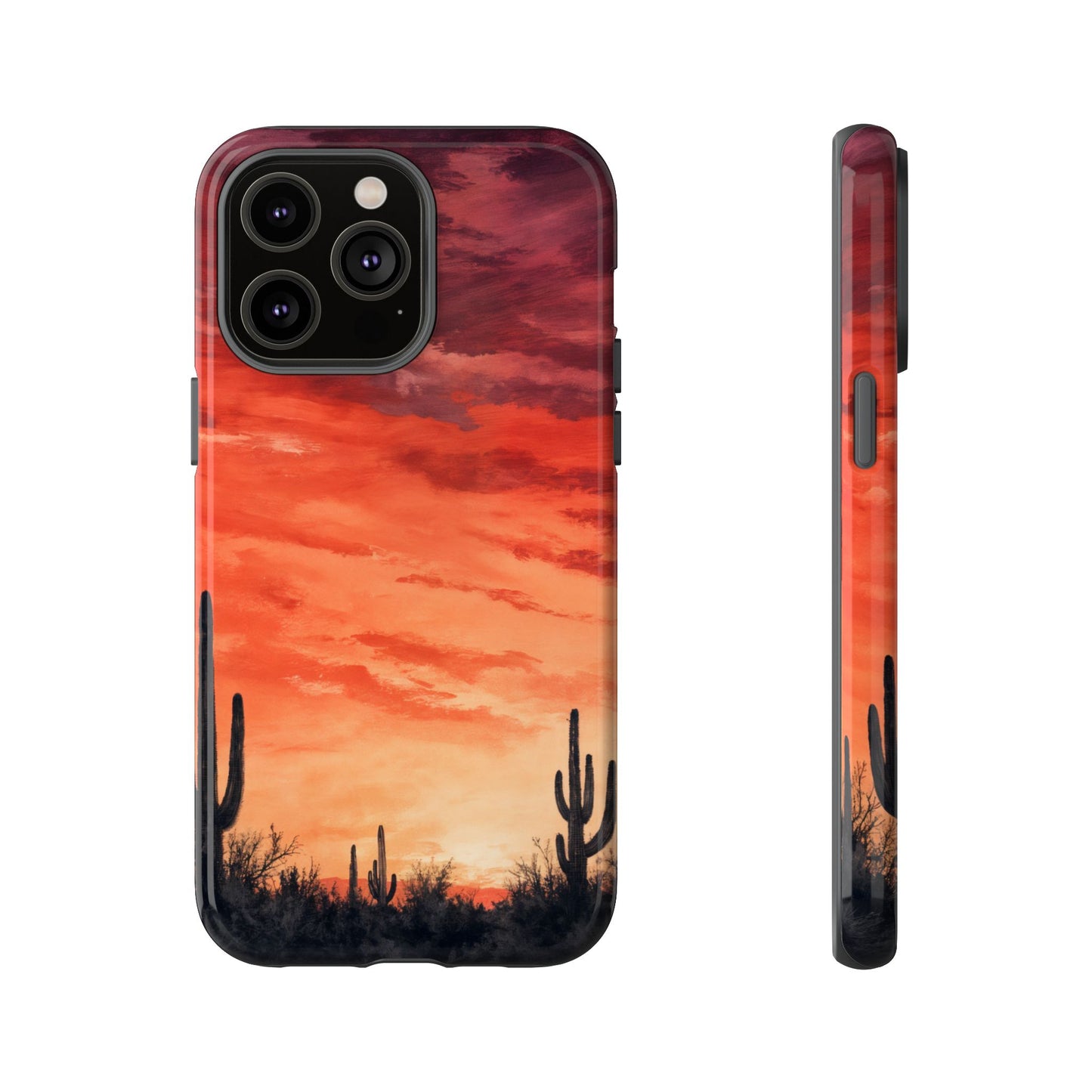 Desert Sunset Swaths Tough Case