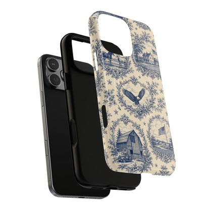 USA Toile Magnetic Case