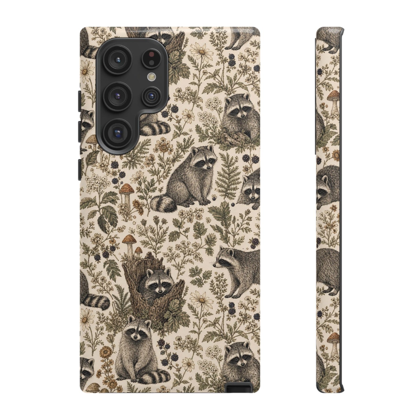 Cottage Core Raccoon Tough Case