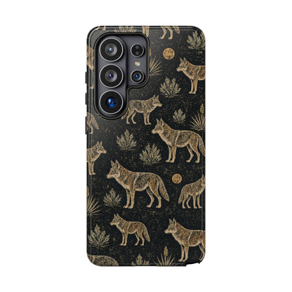 Moonlit Coyote Tough Case