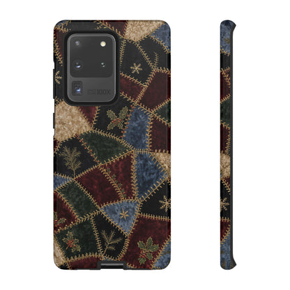 Winter Crazy Quilt Tough Case