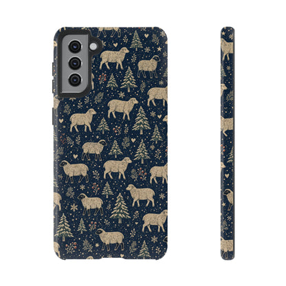 Snowy Sheep Tough Case