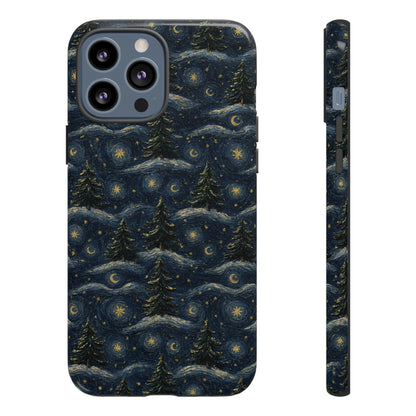 Starry Night Pines Tough Case