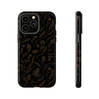 Gold Wildflowers Tough Case