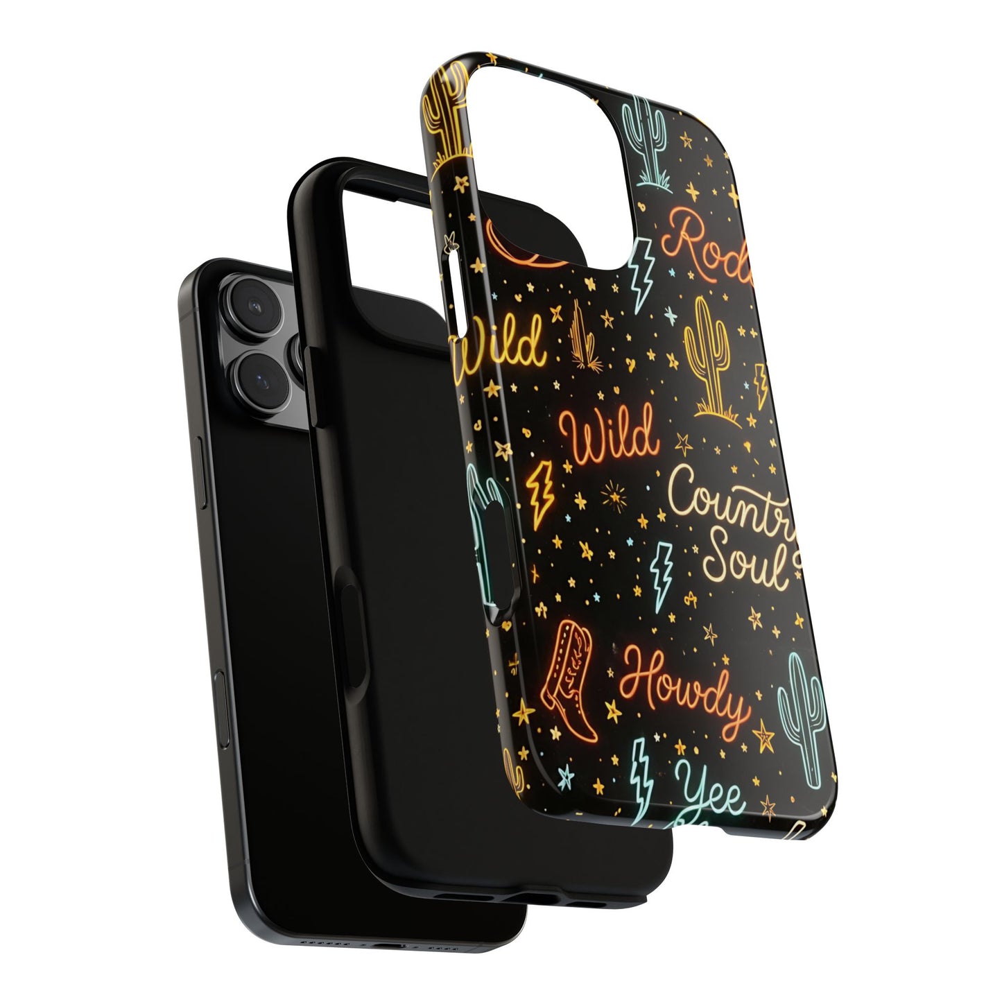 Neon Western Script Tough Case