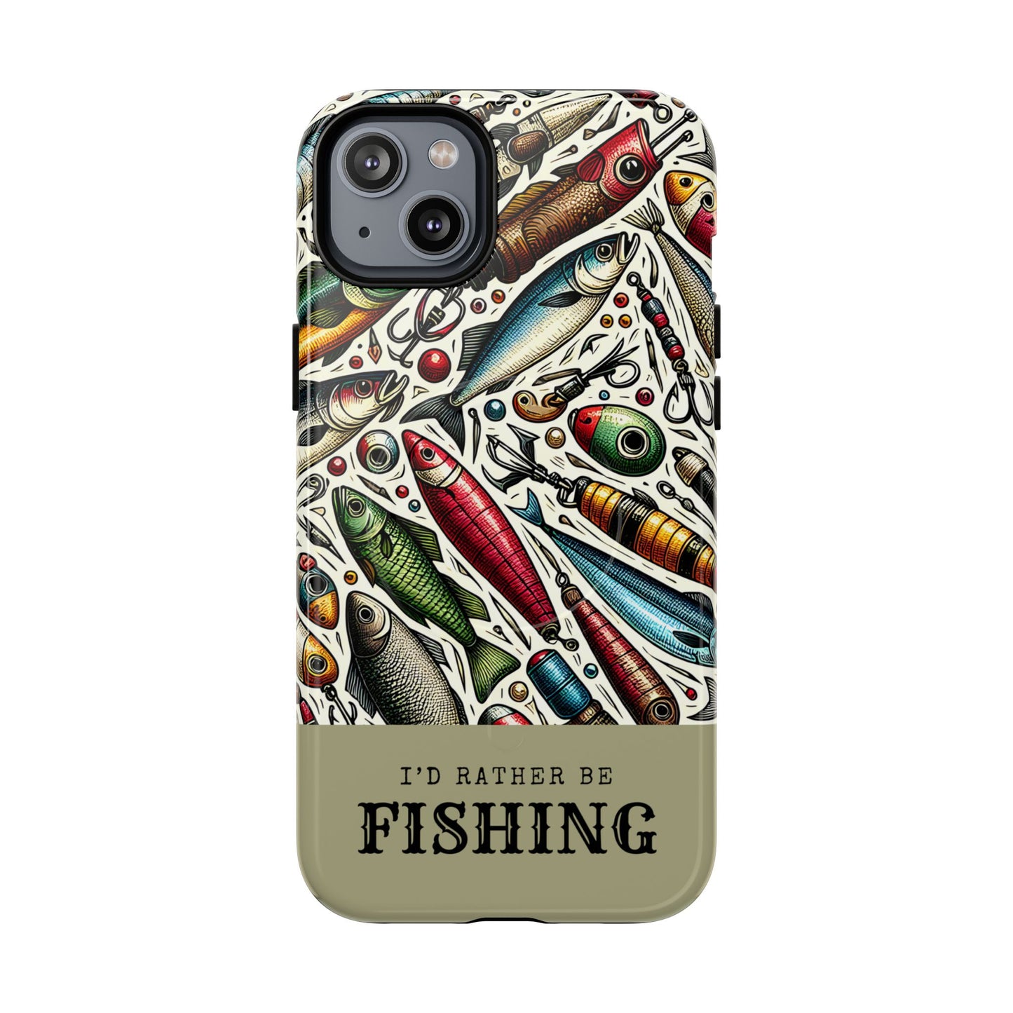 Id Rather Be Fishing Magnetic Case