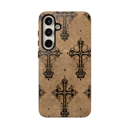 Western Gothic Crosses Tough Case