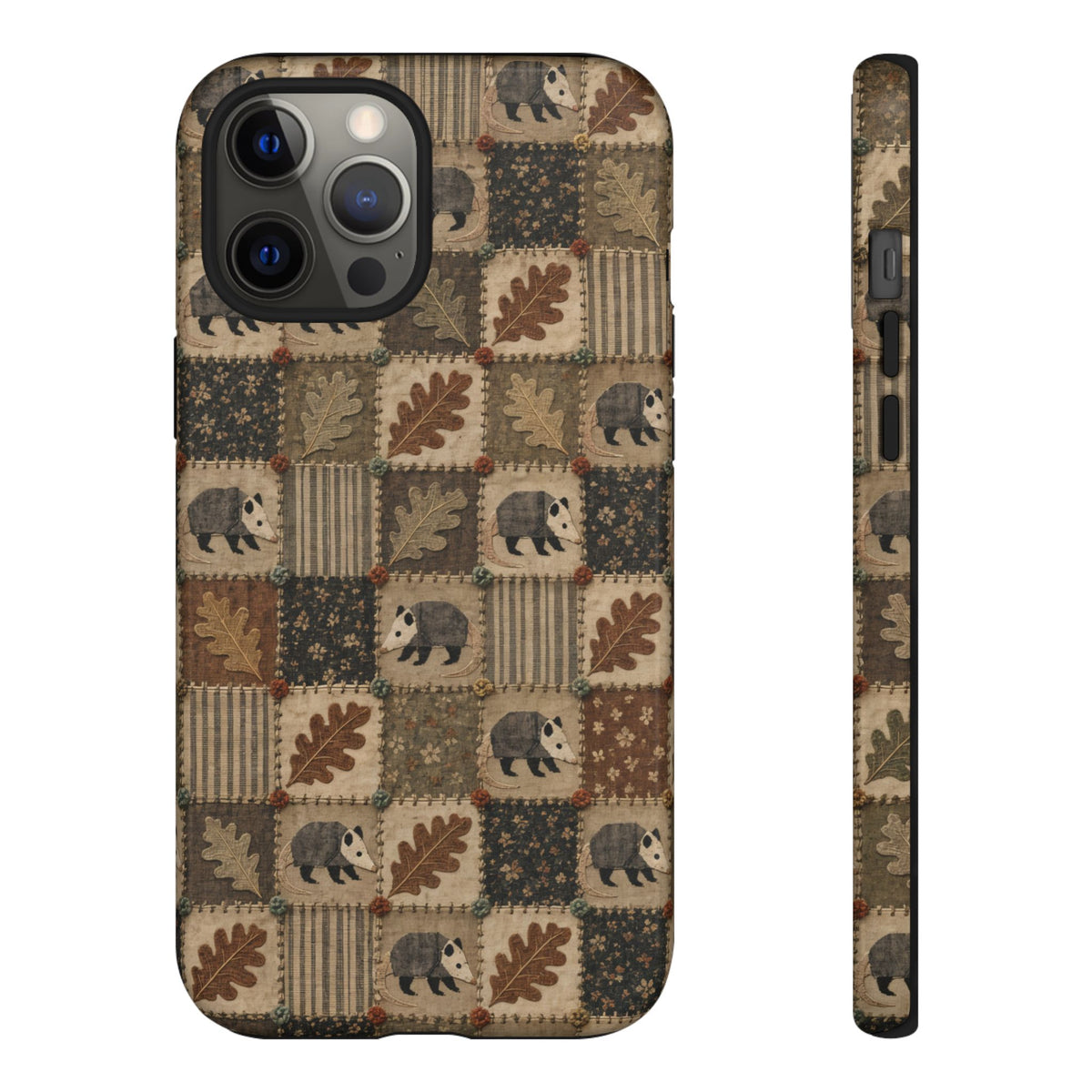 Opossum Patchwork Tough Case
