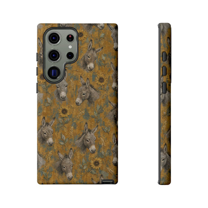 Donkey Sunflower Tough Case