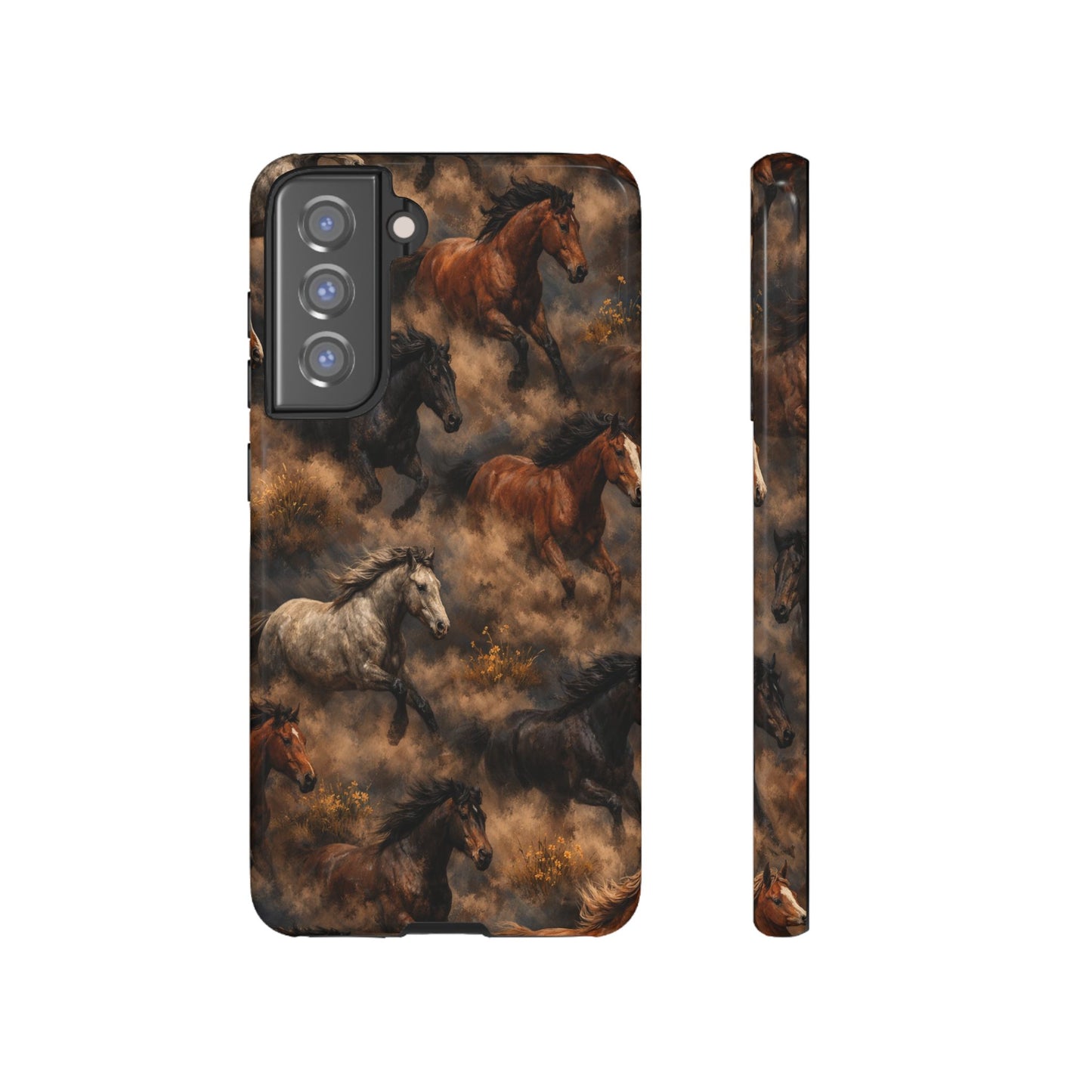 Running Horses Tough Case