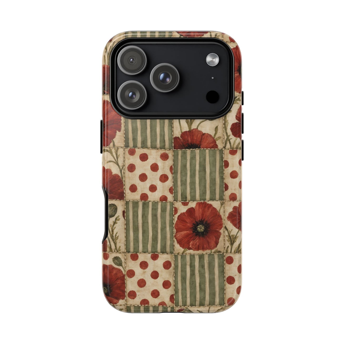 Poppy Patchwork Tough Case