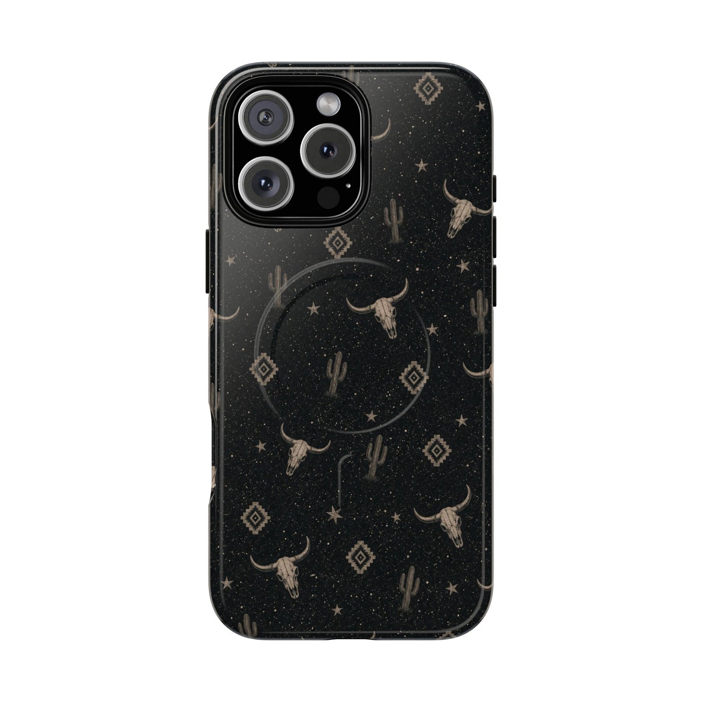 Midnight Longhorn Magnetic Case