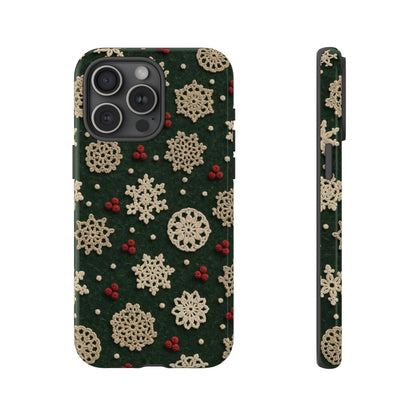 Crochet Snowflakes Tough Case