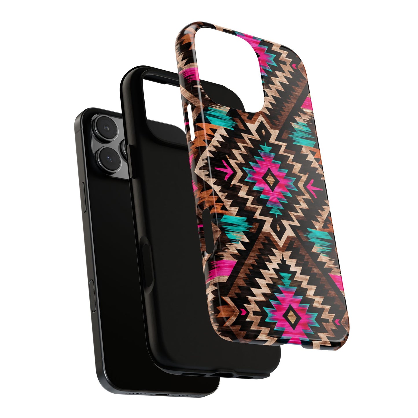 Neon Aztec Rug Tough Case