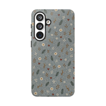 Antler Daisies Snow Tough Case