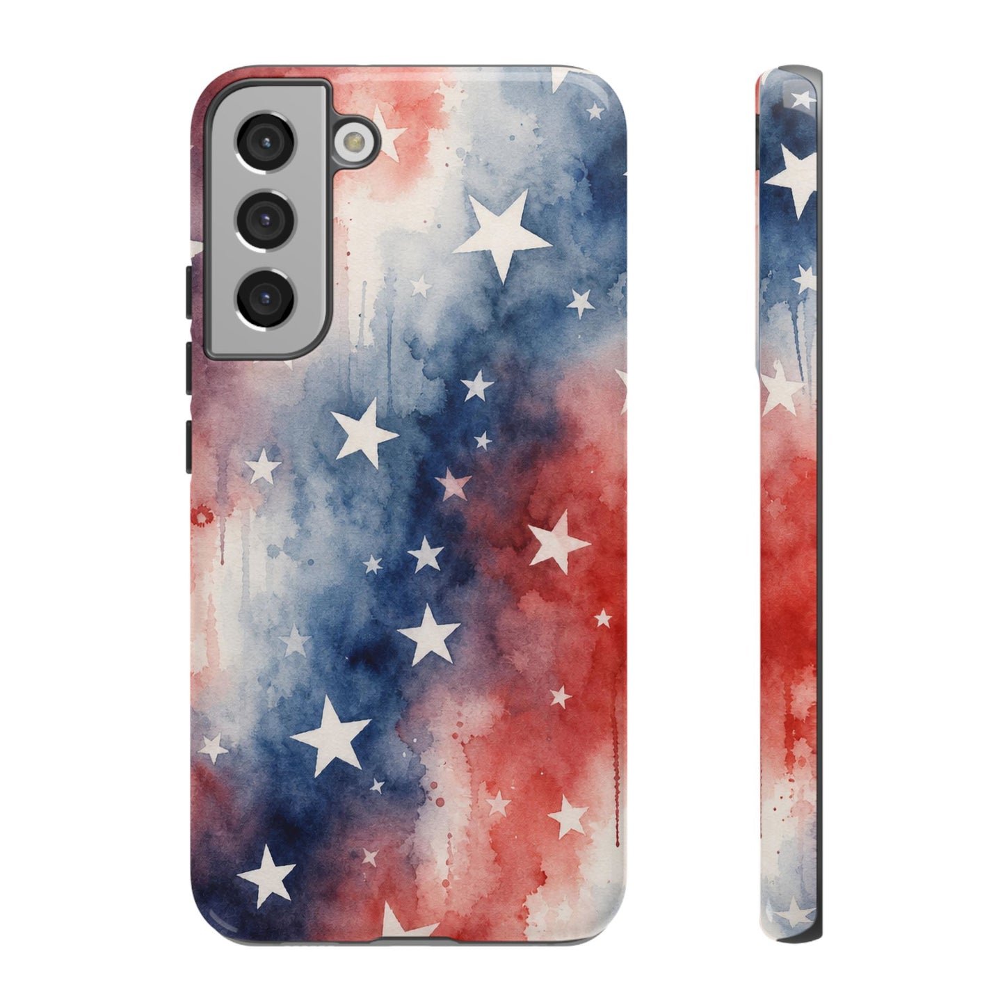 Patriotic Watercolor Tough Case