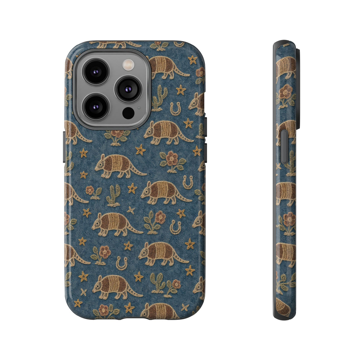 Denim Armadillo Tough Case