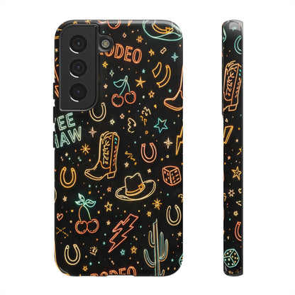 Retro Neon Rodeo Tough Case