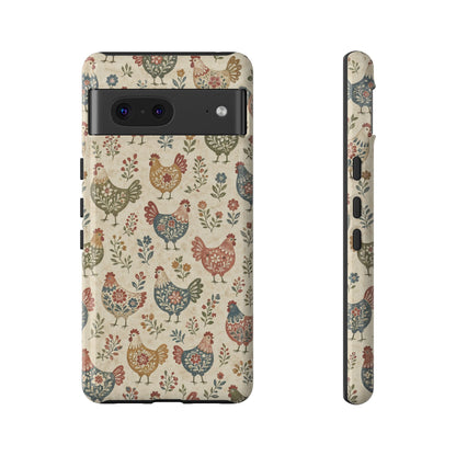 Calico Hens Tough Case