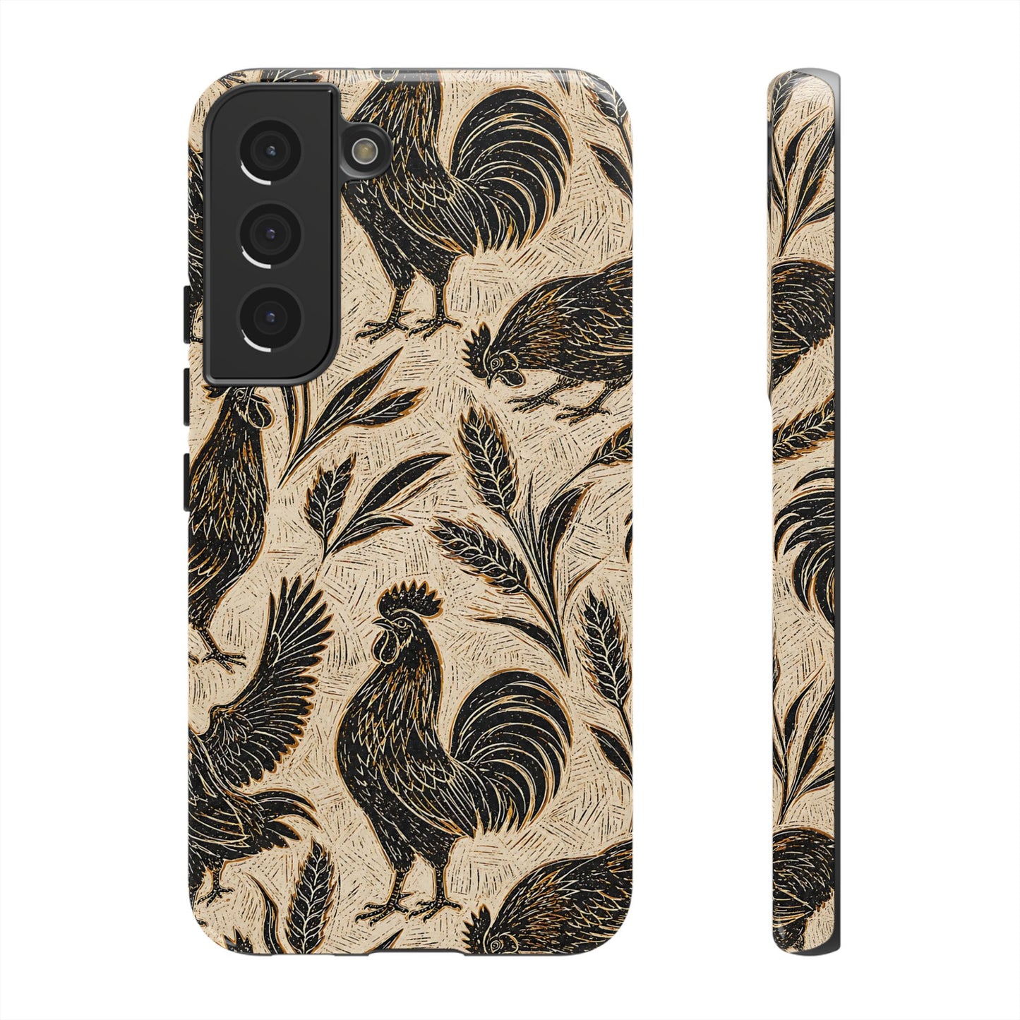 Carved Rooster Tough Case