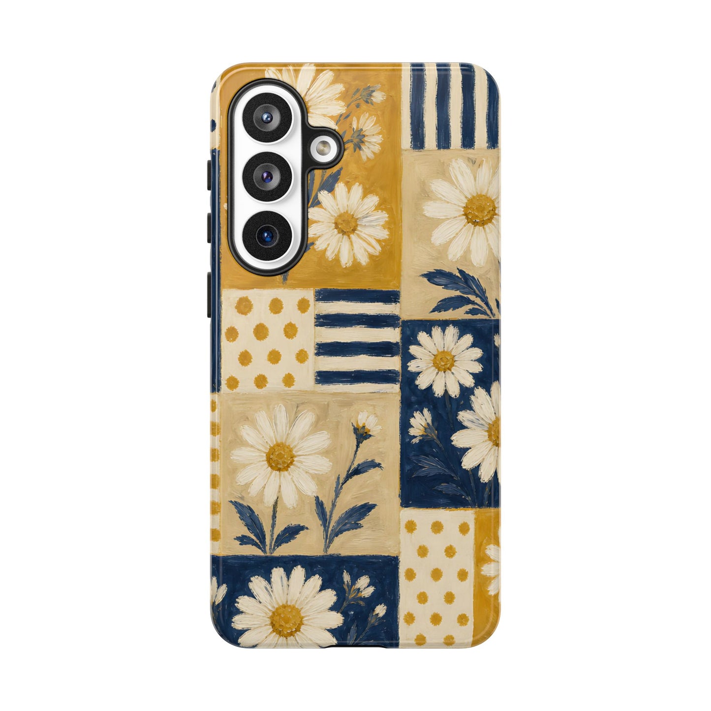 Daisy Patchwork Tough Case
