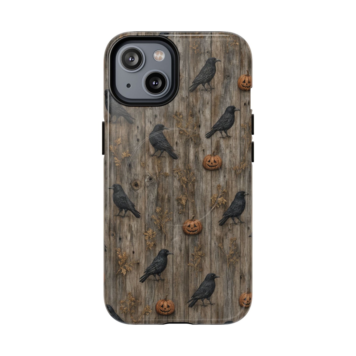 Raven Barnwood Magnetic Case