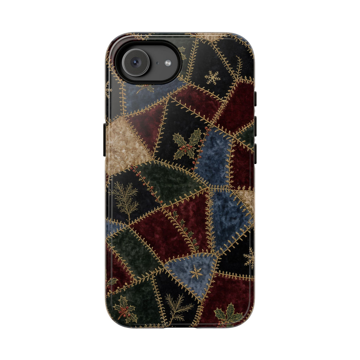 Winter Crazy Quilt Tough Case