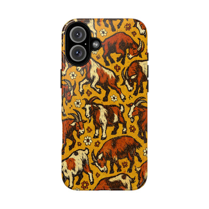 Retro Goats Tough Case