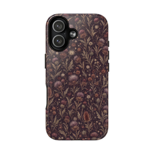 Plum Thistle Magnetic Case