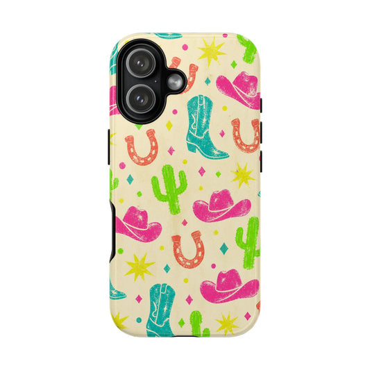 Neon Stamp Tough Case