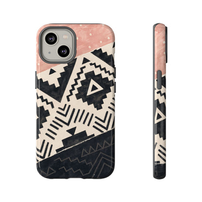 Blush Aztec Tough Case