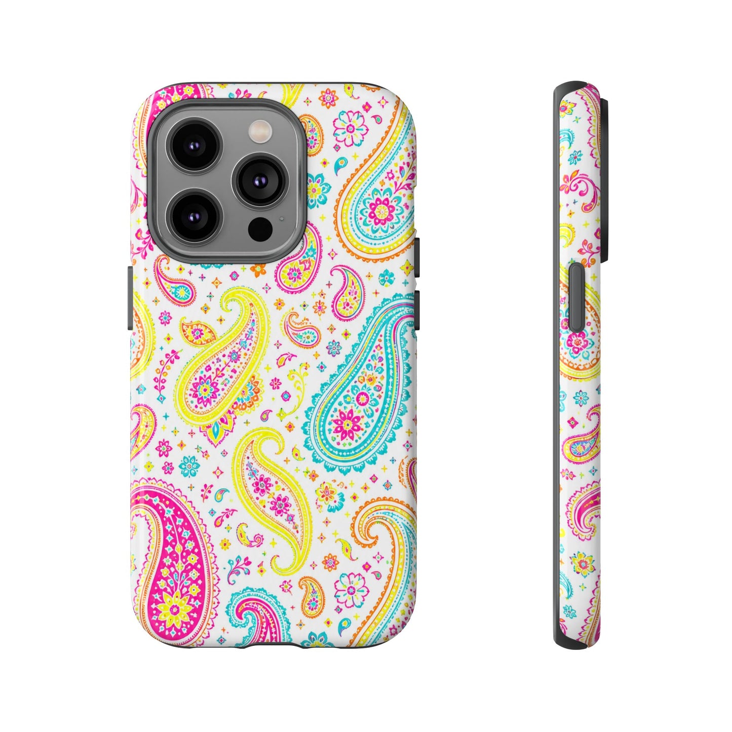 Neon Paisley Tough Case