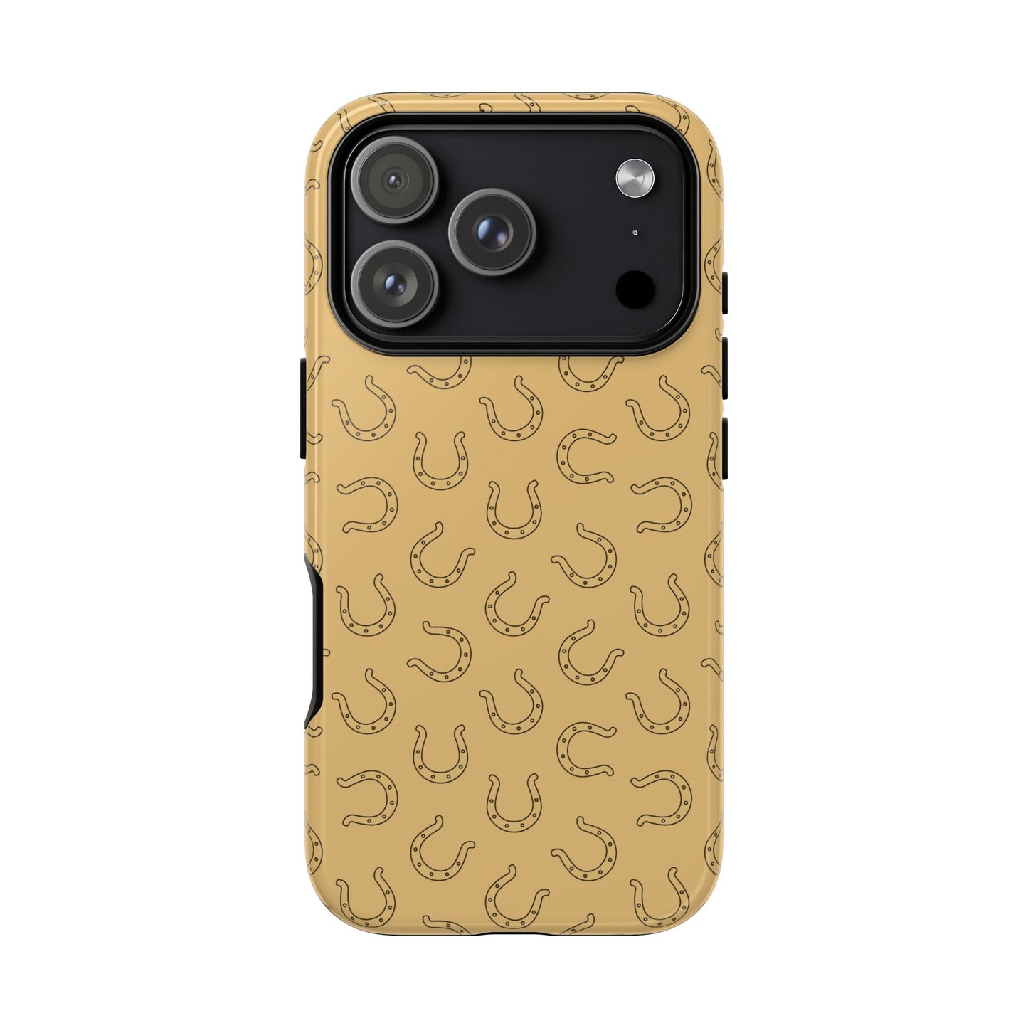 Mustard Horseshoes Tough Phone Case