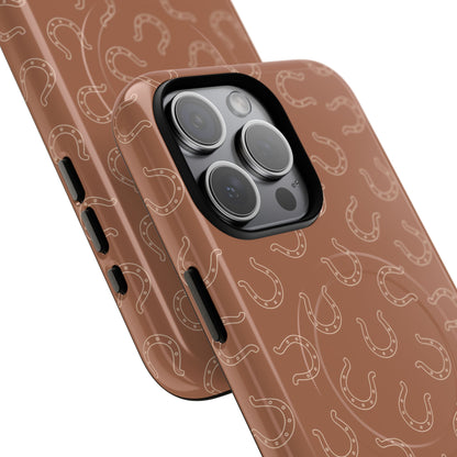 Rust Horseshoes Magnetic Case
