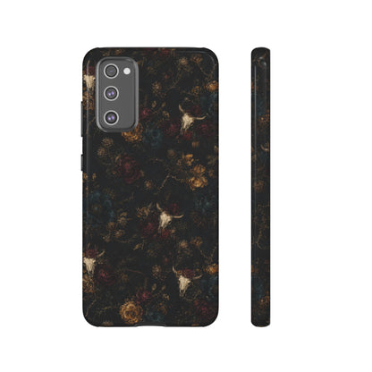 Bull Skull Bloom Tough Case