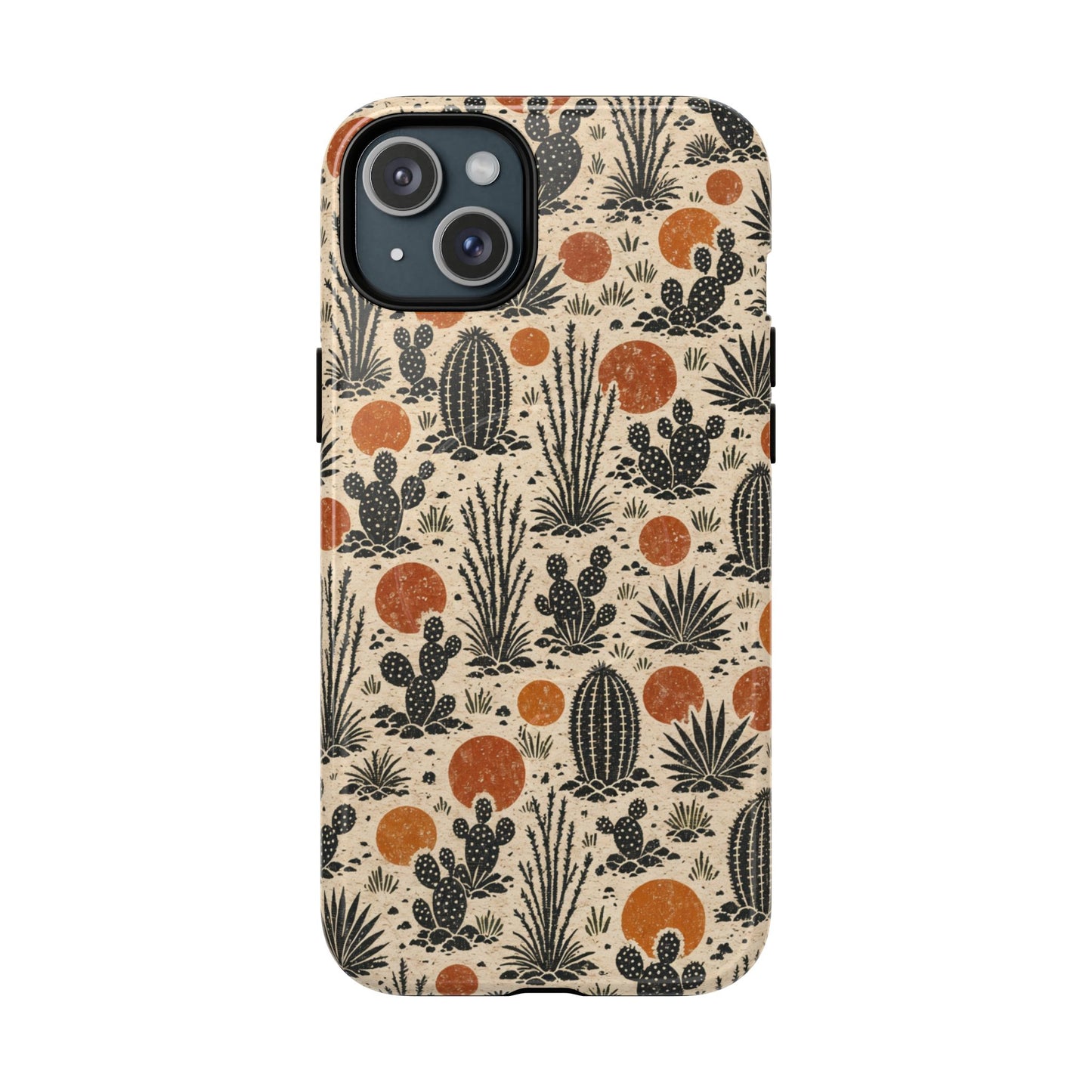 Linocut Desert Magnetic Case