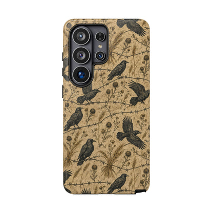 Crow Wheat Barbwire Tough Case