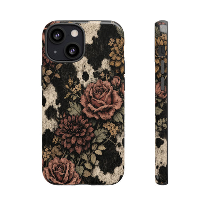 Cowhide Bloom Tough Case